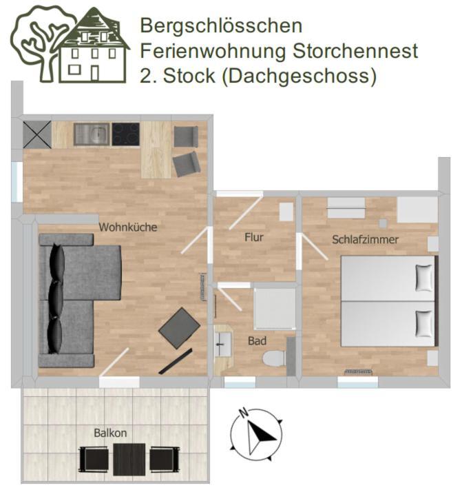 Bergschloesschen Edersee Waldeck  Esterno foto